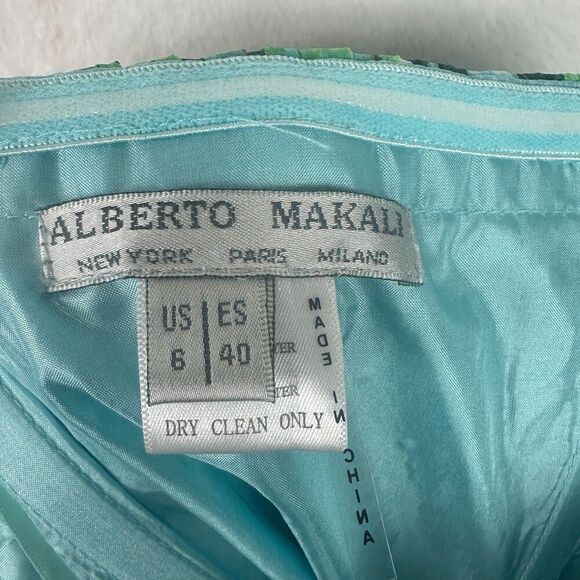 Alberto Makali Strapless Gown Size 6 Sweetheart Prom Special Occasion Formal - Picture 6 of 7